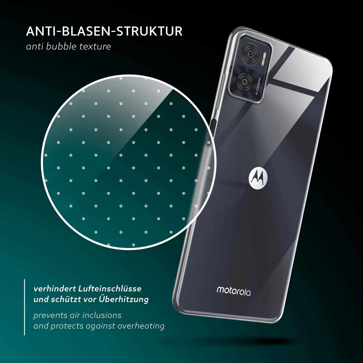 moex Aero Case Motorola Moto E22i durchsichtig aus Silikon – Weiteres Produktbild 6 moex Aero Case Motorola Moto E22i durchsichtig aus Silikon – Weiteres Produktbild 6