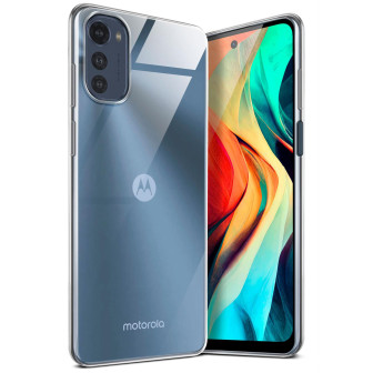 moex Aero Case Motorola Moto E32 durchsichtig aus Silikon – Crystal-Clear