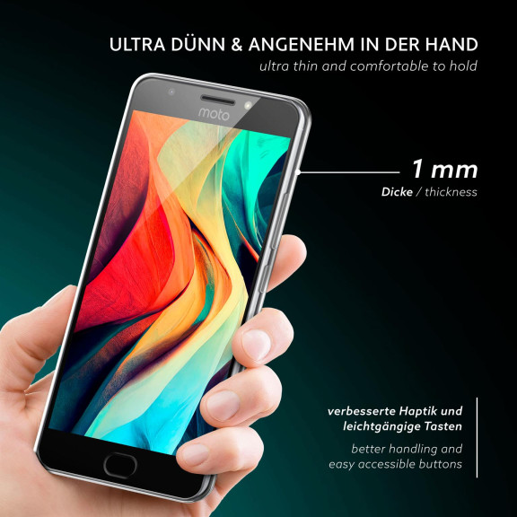 moex Aero Case Motorola Moto E4 Plus durchsichtig aus Silikon – Weiteres Produktbild 2 moex Aero Case Motorola Moto E4 Plus durchsichtig aus Silikon – Weiteres Produktbild 2