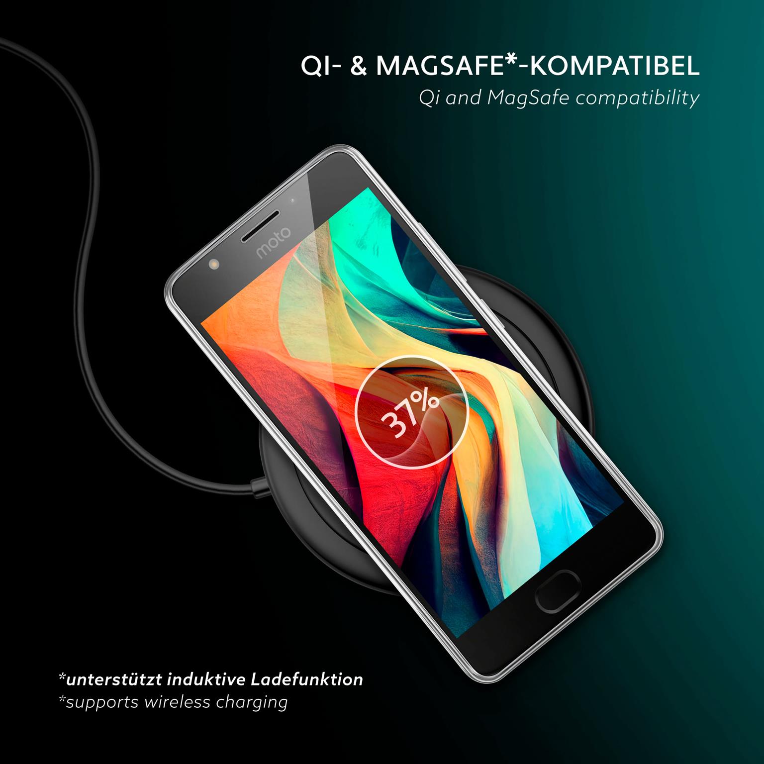 moex Aero Case Motorola Moto E4 durchsichtig aus Silikon – Weiteres Produktbild 6