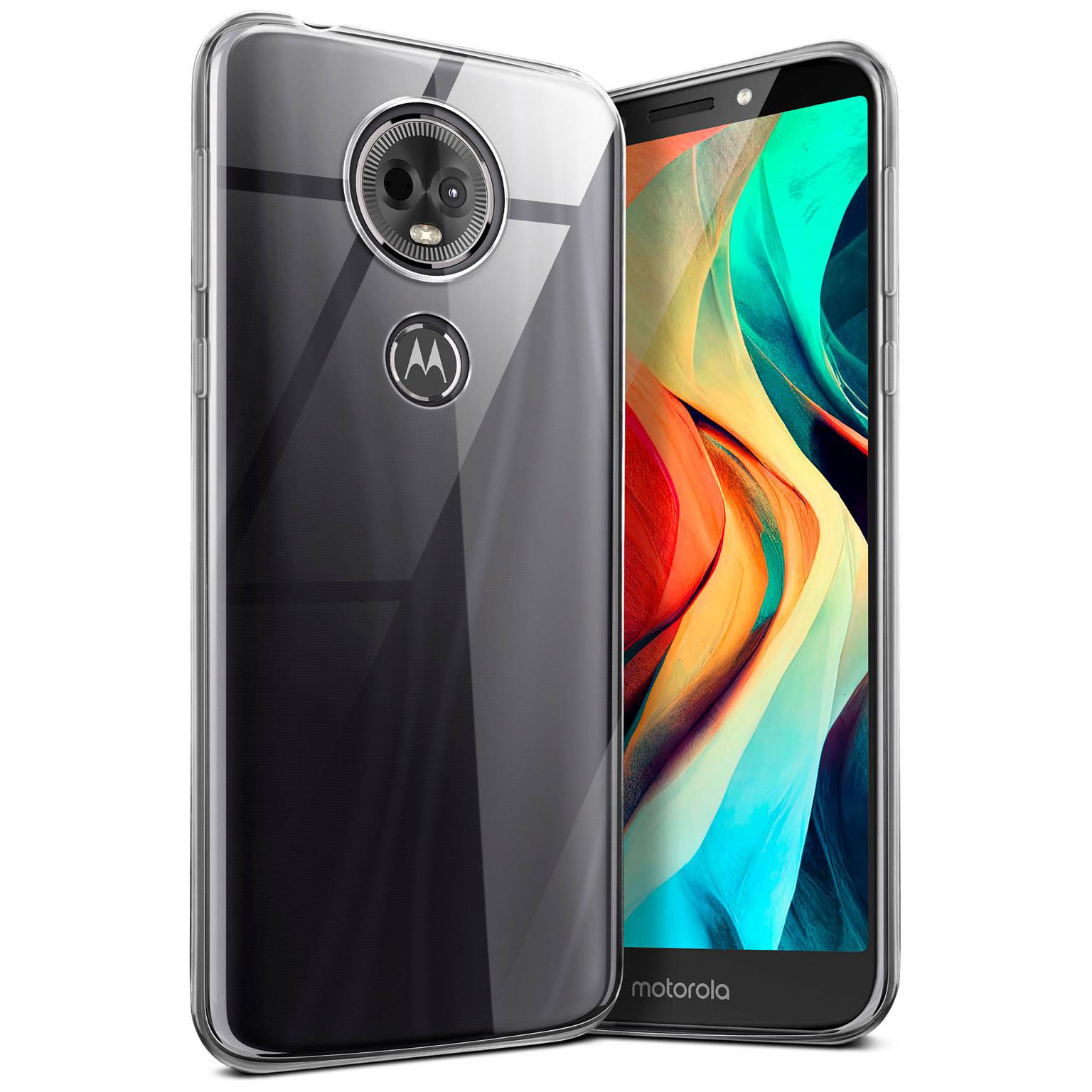 moex Aero Case Motorola Moto E5 Plus durchsichtig aus Silikon – Crystal-Clear