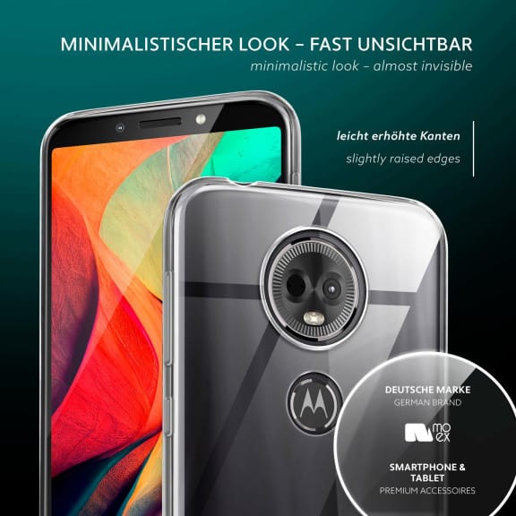 moex Aero Case Motorola Moto E5 Plus durchsichtig aus Silikon – Weiteres Produktbild 4 moex Aero Case Motorola Moto E5 Plus durchsichtig aus Silikon – Weiteres Produktbild 4