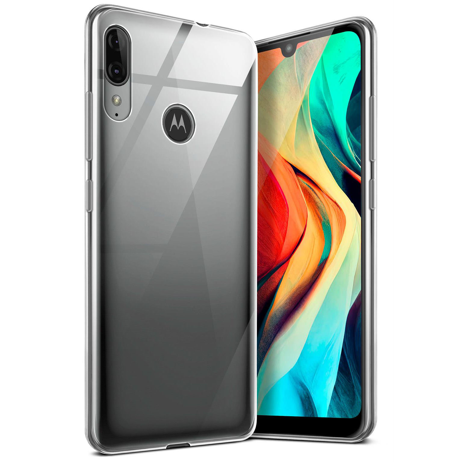 moex Aero Case Motorola Moto E6 Plus durchsichtig aus Silikon – undefined