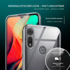 moex Aero Case Motorola Moto E6i durchsichtig aus Silikon – Weiteres Produktbild 4