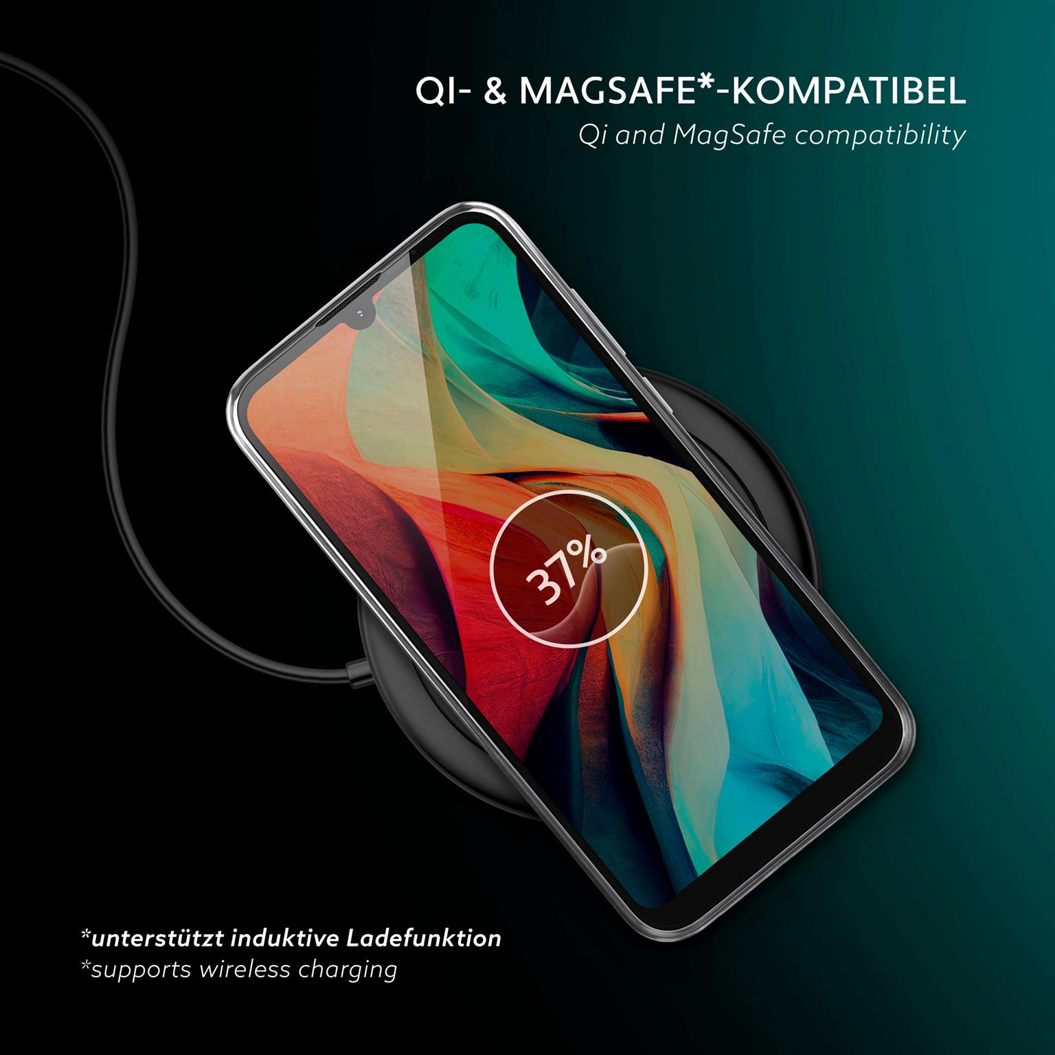 moex Aero Case Motorola Moto E6s (2020) durchsichtig aus Silikon – Weiteres Produktbild 6