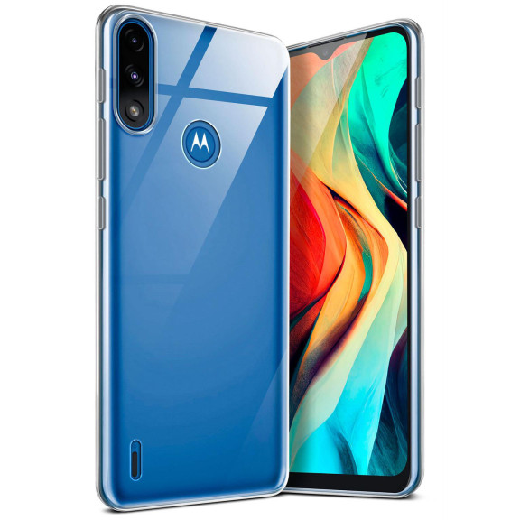 moex Aero Case Motorola Moto E7 Power durchsichtig aus Silikon – Weiteres Produktbild 1