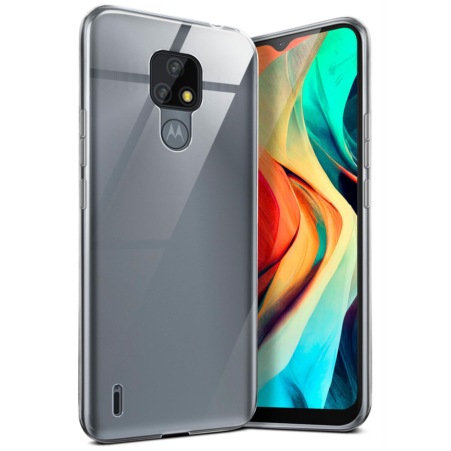 moex Aero Case Motorola Moto E7 durchsichtig aus Silikon – undefined