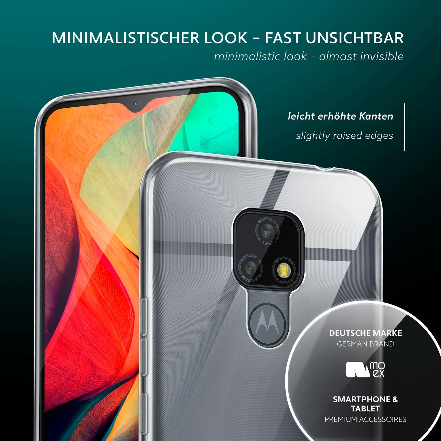 moex Aero Case Motorola Moto E7 durchsichtig aus Silikon – Weiteres Produktbild 4 moex Aero Case Motorola Moto E7 durchsichtig aus Silikon – Weiteres Produktbild 4