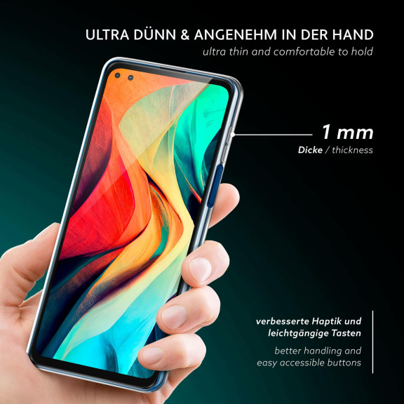 moex Aero Case Motorola Moto G 5G Plus durchsichtig aus Silikon – Weiteres Produktbild 2 moex Aero Case Motorola Moto G 5G Plus durchsichtig aus Silikon – Weiteres Produktbild 2