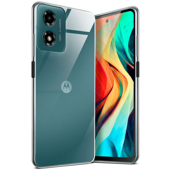 moex Aero Case Motorola Moto G04s durchsichtig aus Silikon – Weiteres Produktbild 1