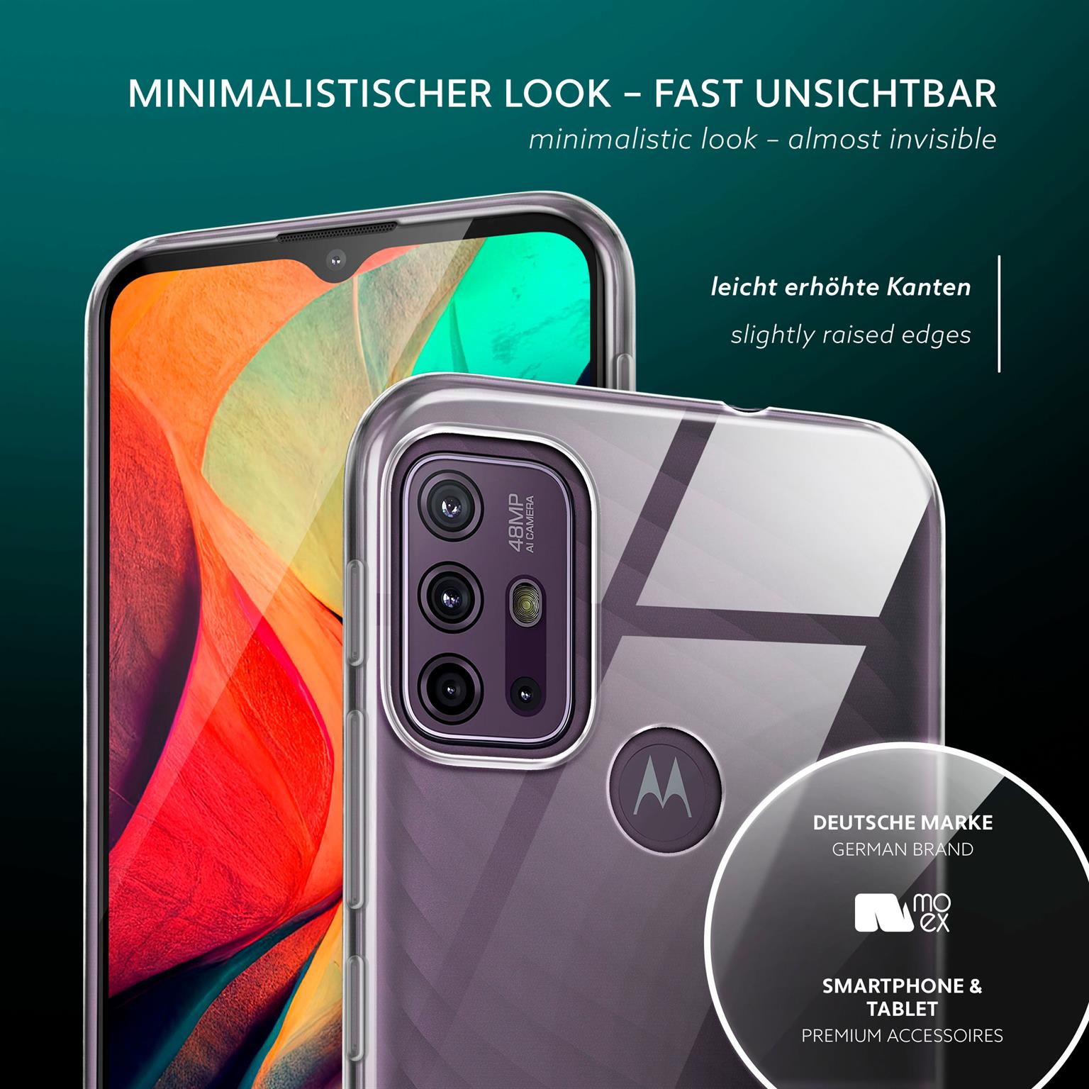 moex Aero Case Motorola Moto G10 durchsichtig aus Silikon – Weiteres Produktbild 4 moex Aero Case Motorola Moto G10 durchsichtig aus Silikon – Weiteres Produktbild 4