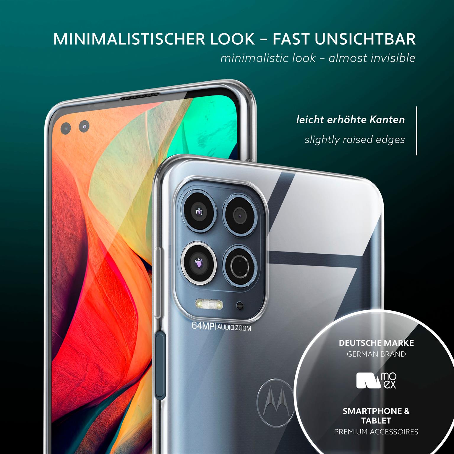 moex Aero Case Motorola Moto G100 durchsichtig aus Silikon – Weiteres Produktbild 4 moex Aero Case Motorola Moto G100 durchsichtig aus Silikon – Weiteres Produktbild 4