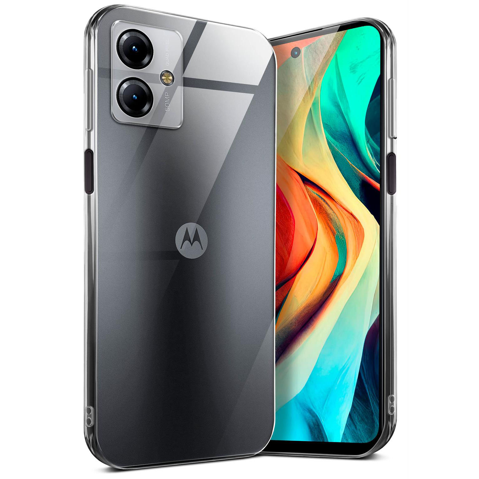 moex Aero Case Motorola Moto G14 durchsichtig aus Silikon – undefined