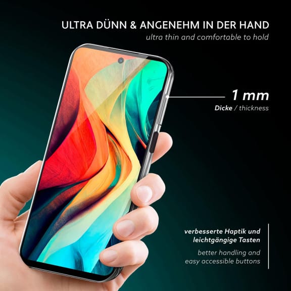moex Aero Case Motorola Moto G14 durchsichtig aus Silikon – Weiteres Produktbild 2 moex Aero Case Motorola Moto G14 durchsichtig aus Silikon – Weiteres Produktbild 2
