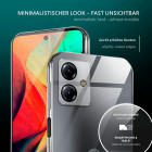 moex Aero Case Motorola Moto G14 durchsichtig aus Silikon – Weiteres Produktbild 4