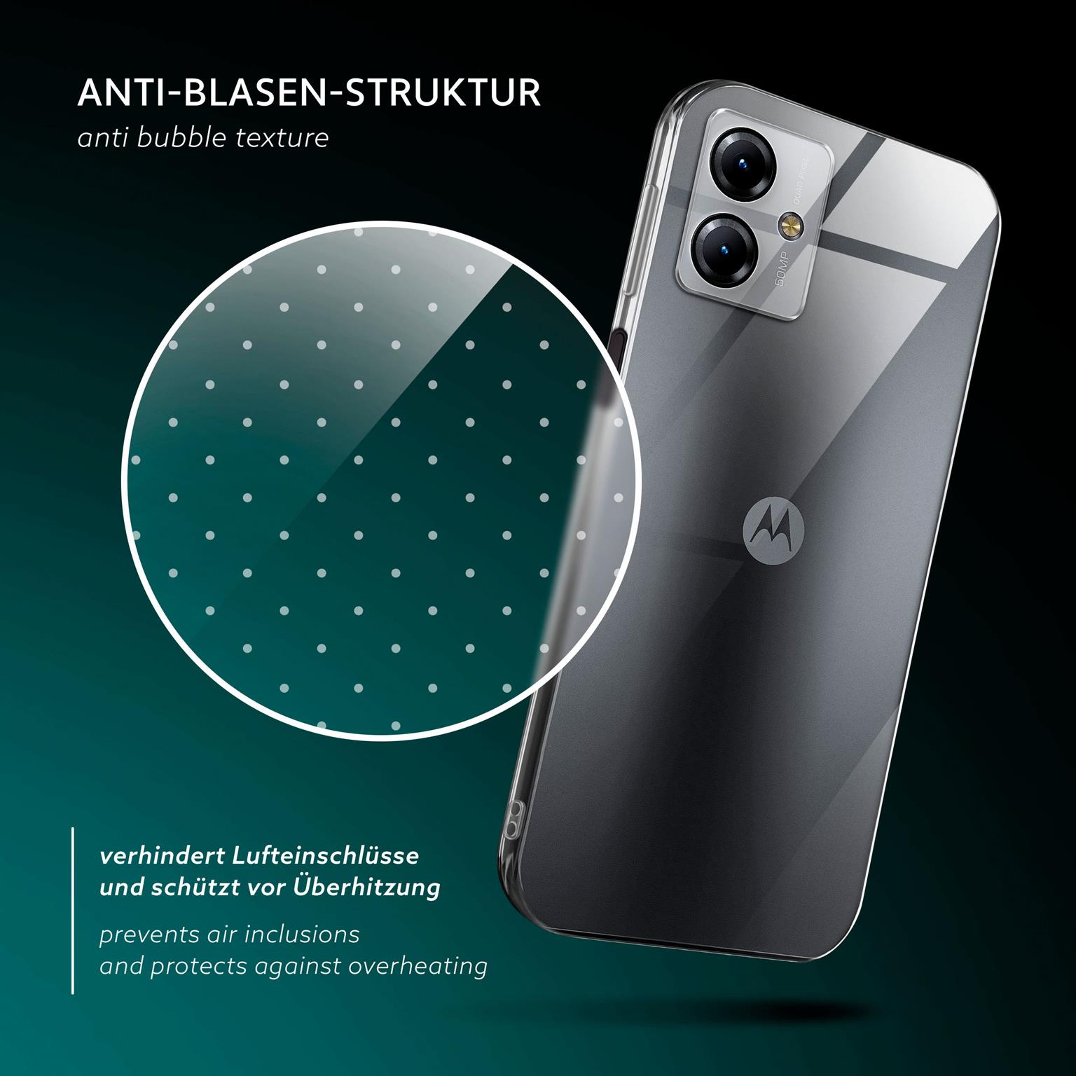 moex Aero Case Motorola Moto G14 durchsichtig aus Silikon – Weiteres Produktbild 6 moex Aero Case Motorola Moto G14 durchsichtig aus Silikon – Weiteres Produktbild 6