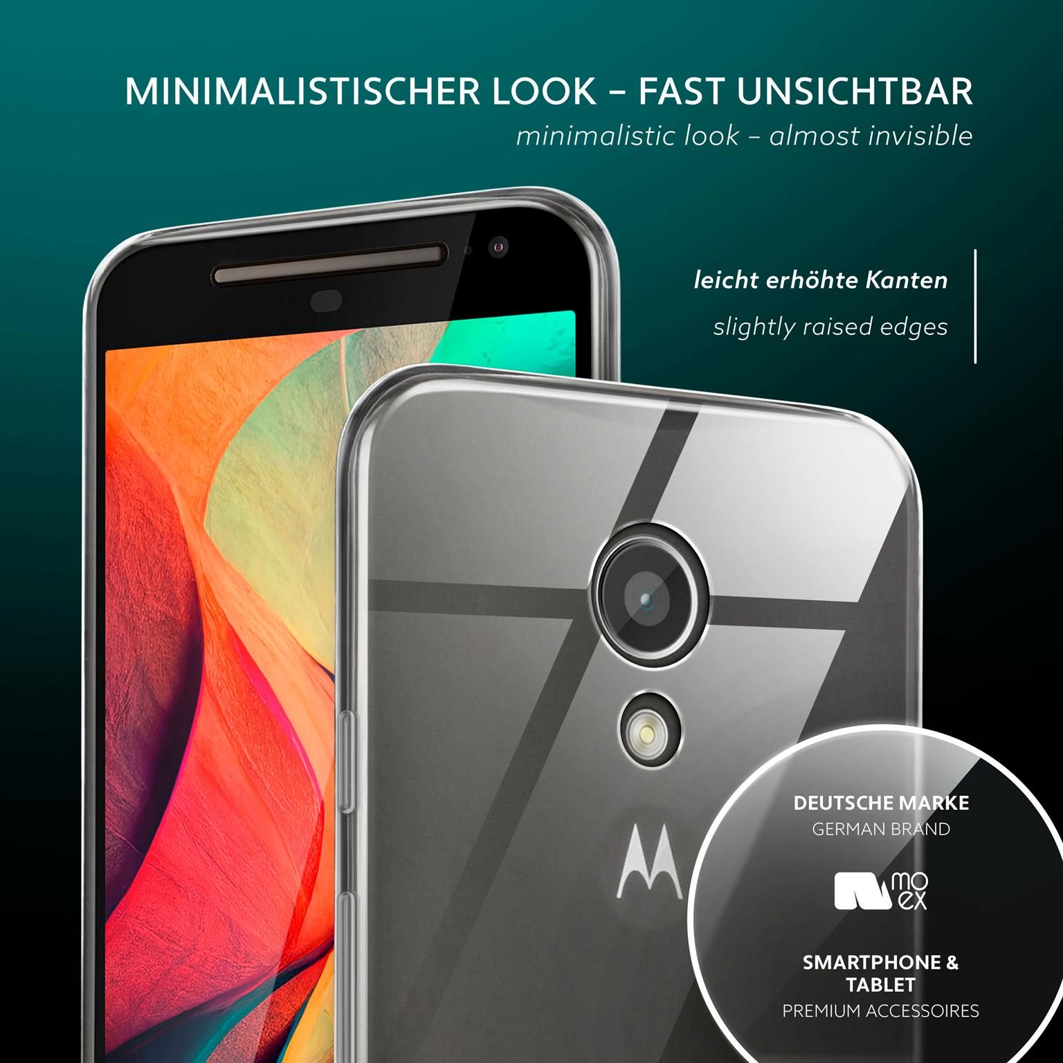 moex Aero Case Motorola Moto G2 durchsichtig aus Silikon – Weiteres Produktbild 4 moex Aero Case Motorola Moto G2 durchsichtig aus Silikon – Weiteres Produktbild 4