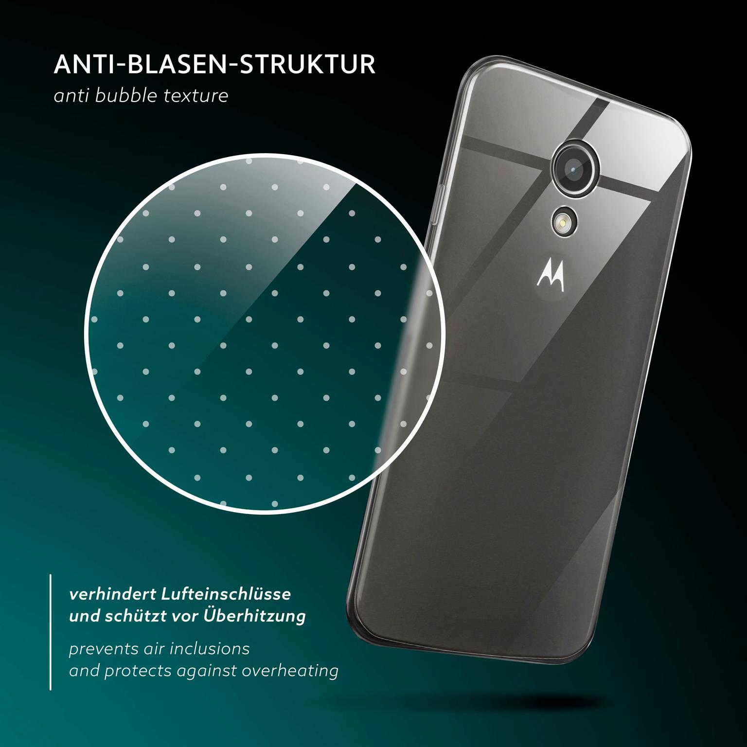 moex Aero Case Motorola Moto G2 durchsichtig aus Silikon – Weiteres Produktbild 5