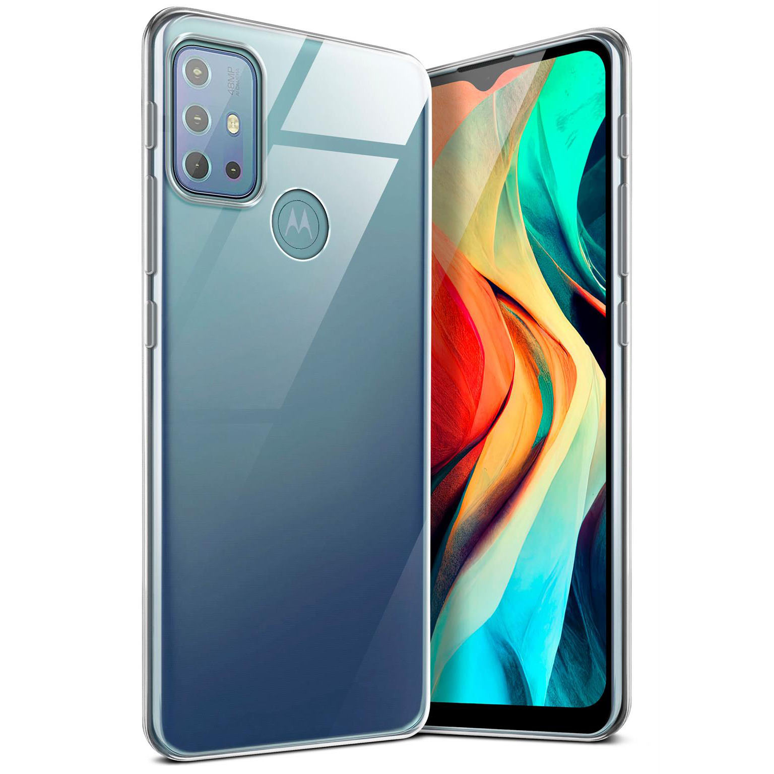 moex Aero Case Motorola Moto G20 durchsichtig aus Silikon – Crystal-Clear