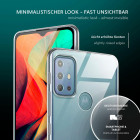 moex Aero Case Motorola Moto G20 durchsichtig aus Silikon – Weiteres Produktbild 4