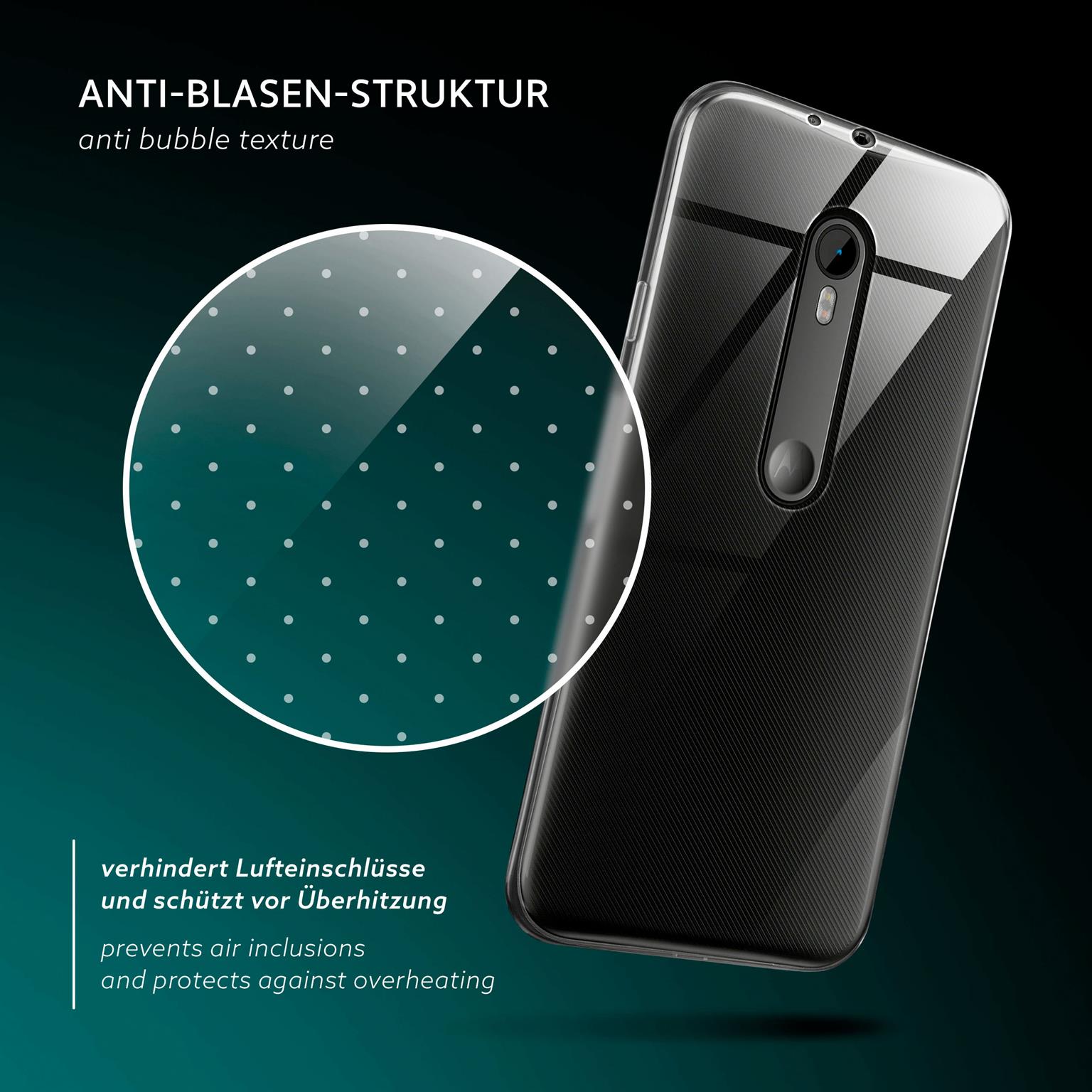 moex Aero Case Motorola Moto G3 durchsichtig aus Silikon – Weiteres Produktbild 5