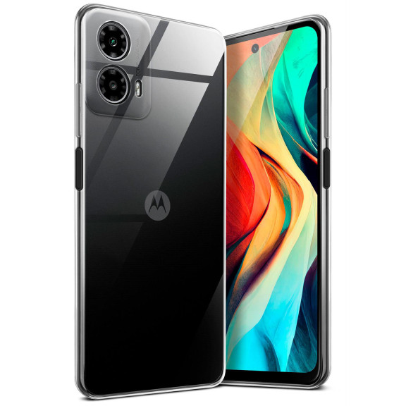 moex Aero Case Motorola Moto G34 5G durchsichtig aus Silikon – Weiteres Produktbild 1