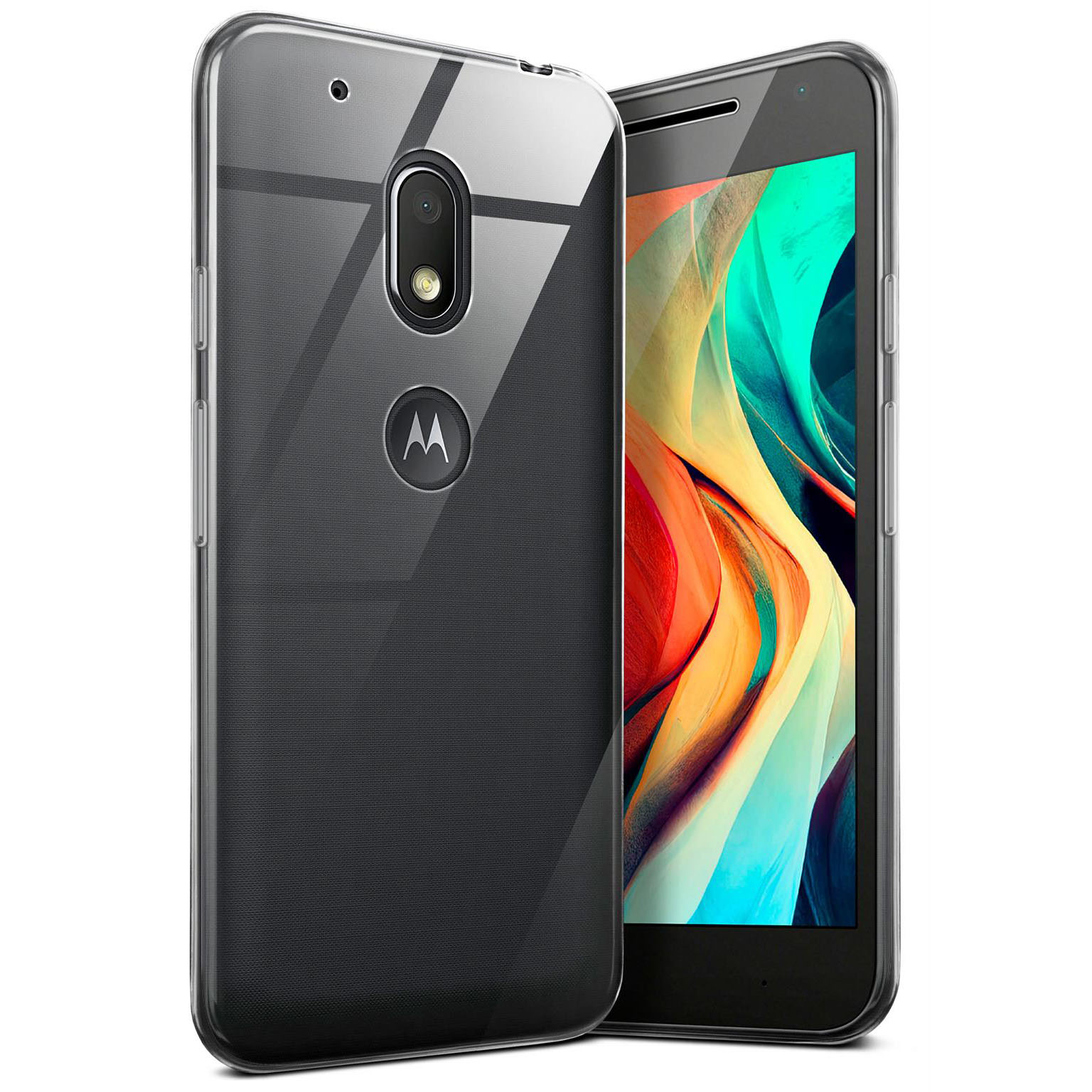 moex Aero Case Motorola Moto G4 Play durchsichtig aus Silikon – Crystal-Clear