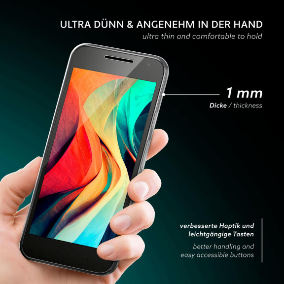 moex Aero Case Motorola Moto G4 Play durchsichtig aus Silikon – Weiteres Produktbild 2 moex Aero Case Motorola Moto G4 Play durchsichtig aus Silikon – Weiteres Produktbild 2