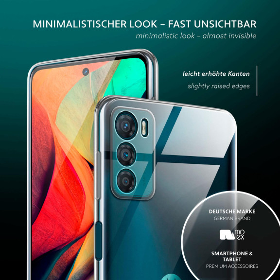 moex Aero Case Motorola Moto G42 durchsichtig aus Silikon – Weiteres Produktbild 4 moex Aero Case Motorola Moto G42 durchsichtig aus Silikon – Weiteres Produktbild 4