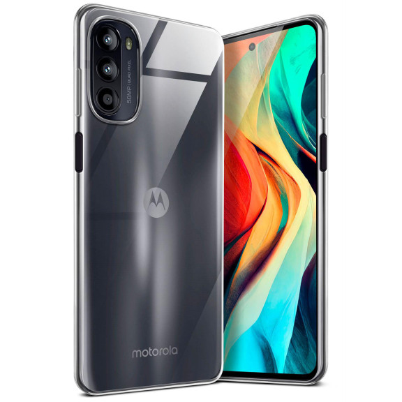 moex Aero Case Motorola Moto G52 durchsichtig aus Silikon – Weiteres Produktbild 1