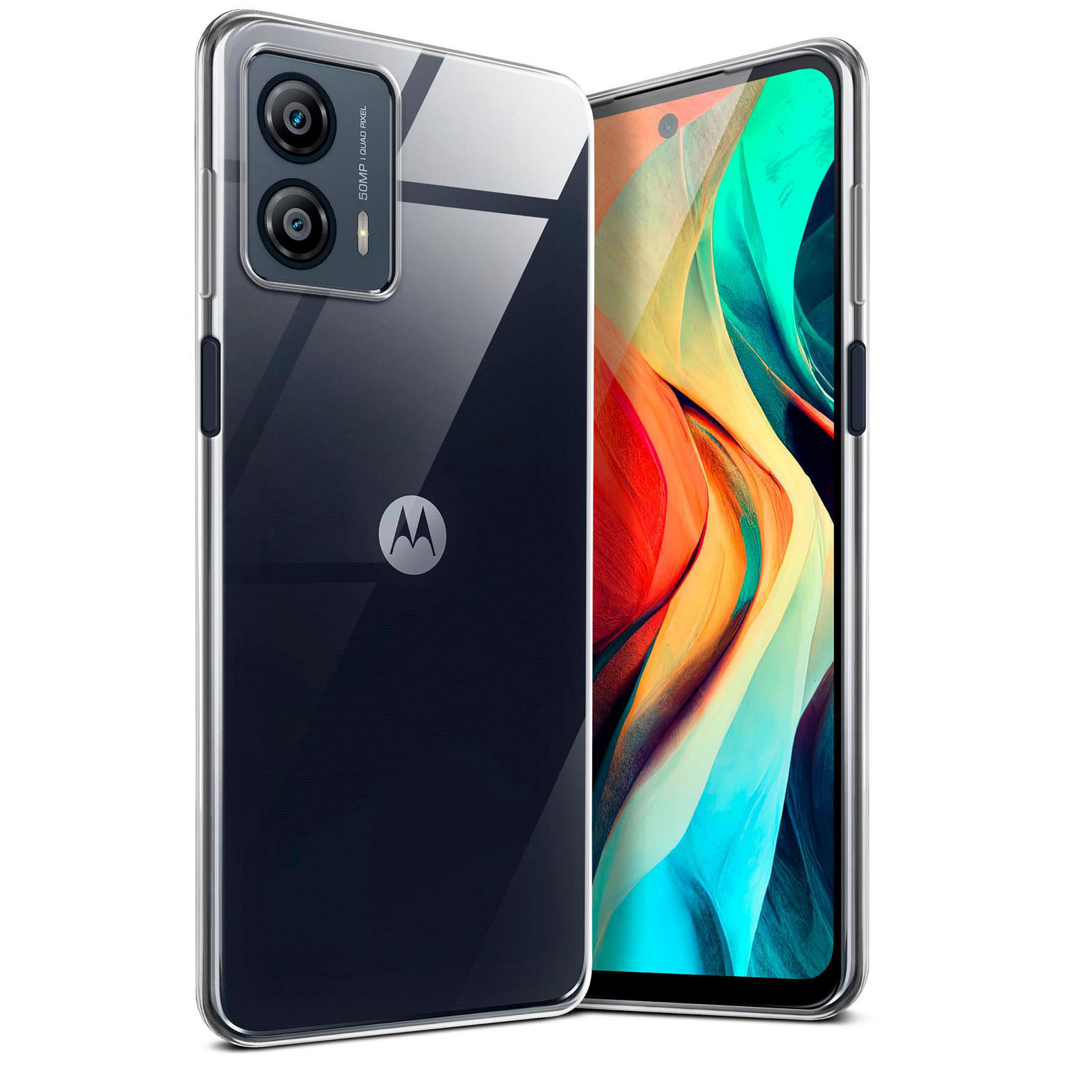 moex Aero Case Motorola Moto G53 5G durchsichtig aus Silikon – Weiteres Produktbild 1 moex Aero Case Motorola Moto G53 5G durchsichtig aus Silikon – Weiteres Produktbild 1