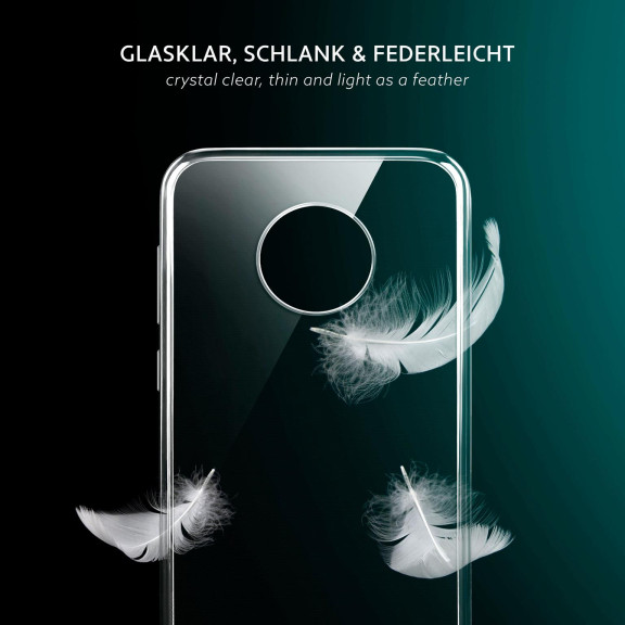 moex Aero Case Motorola Moto G6 durchsichtig aus Silikon – Weiteres Produktbild 3