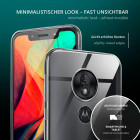 moex Aero Case Motorola Moto G7 Play durchsichtig aus Silikon – Weiteres Produktbild 4