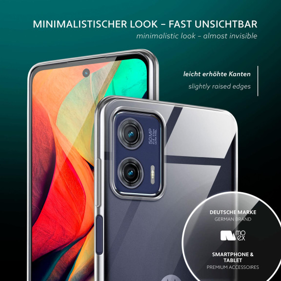 moex Aero Case Motorola Moto G73 5G durchsichtig aus Silikon – Weiteres Produktbild 4 moex Aero Case Motorola Moto G73 5G durchsichtig aus Silikon – Weiteres Produktbild 4