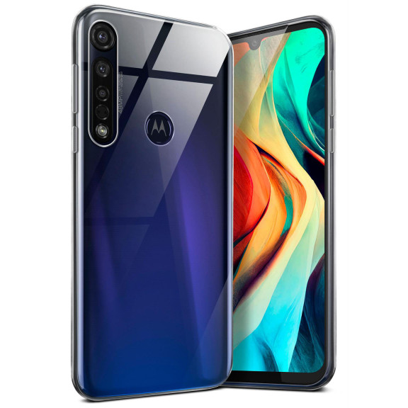 moex Aero Case Motorola Moto G8 Plus durchsichtig aus Silikon – Weiteres Produktbild 1