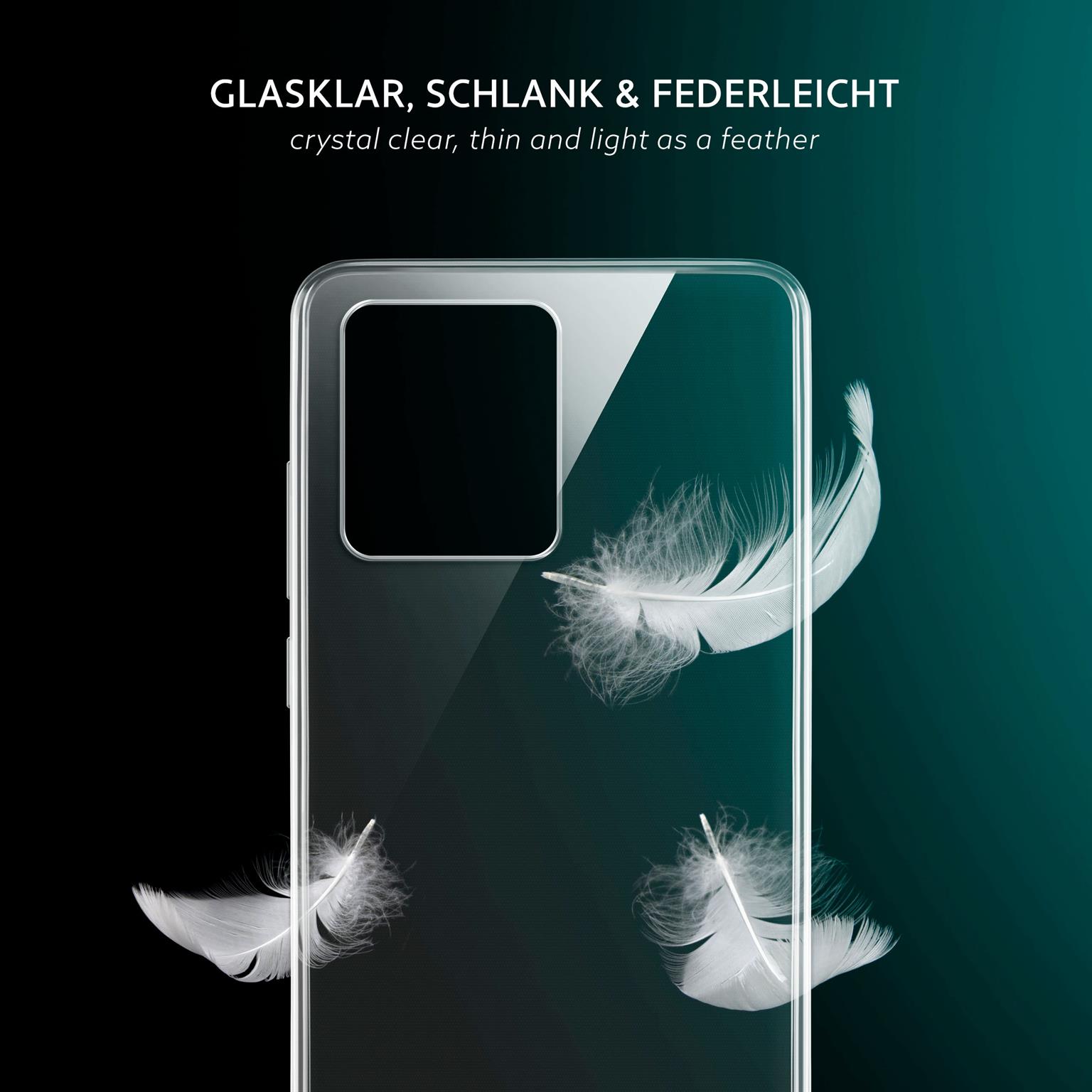 moex Aero Case Motorola Moto G84 5G durchsichtig aus Silikon – Weiteres Produktbild 2