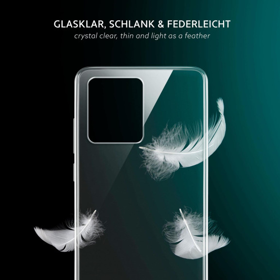 moex Aero Case Motorola Moto G84 5G durchsichtig aus Silikon – Weiteres Produktbild 3