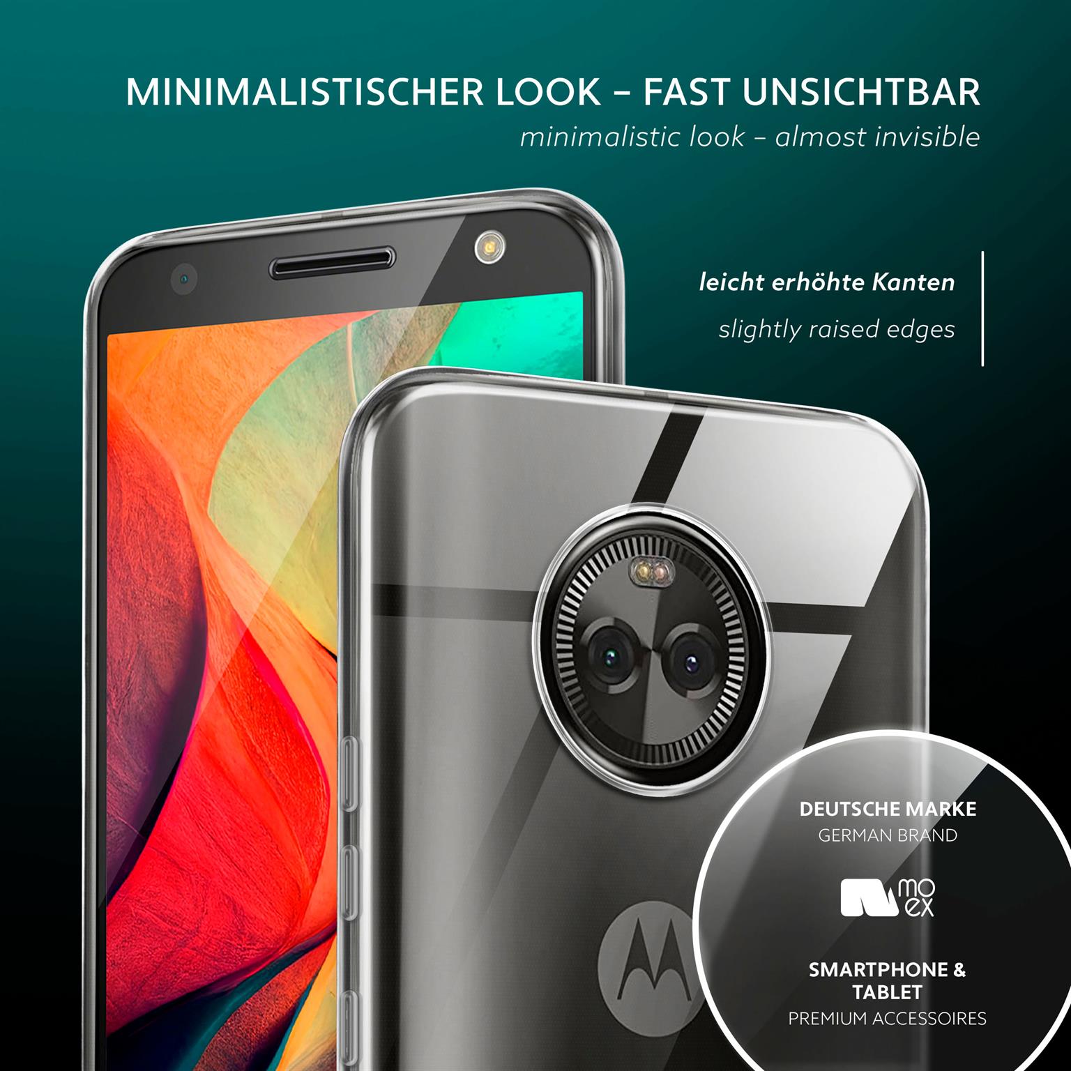 moex Aero Case Motorola Moto X4 durchsichtig aus Silikon – Weiteres Produktbild 4 moex Aero Case Motorola Moto X4 durchsichtig aus Silikon – Weiteres Produktbild 4