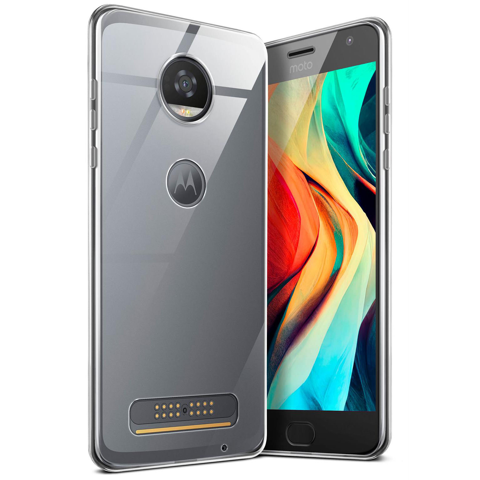 moex Aero Case Motorola Moto Z2 Play durchsichtig aus Silikon – undefined