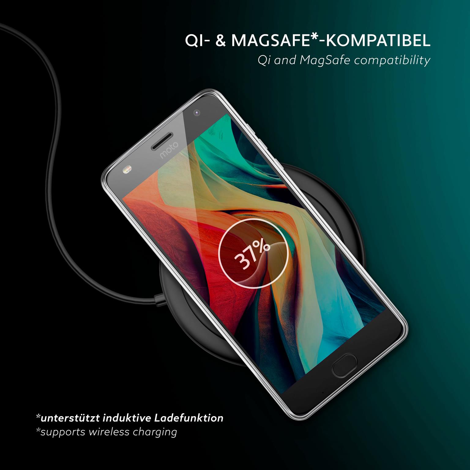 moex Aero Case Motorola Moto Z2 Play durchsichtig aus Silikon – Weiteres Produktbild 6