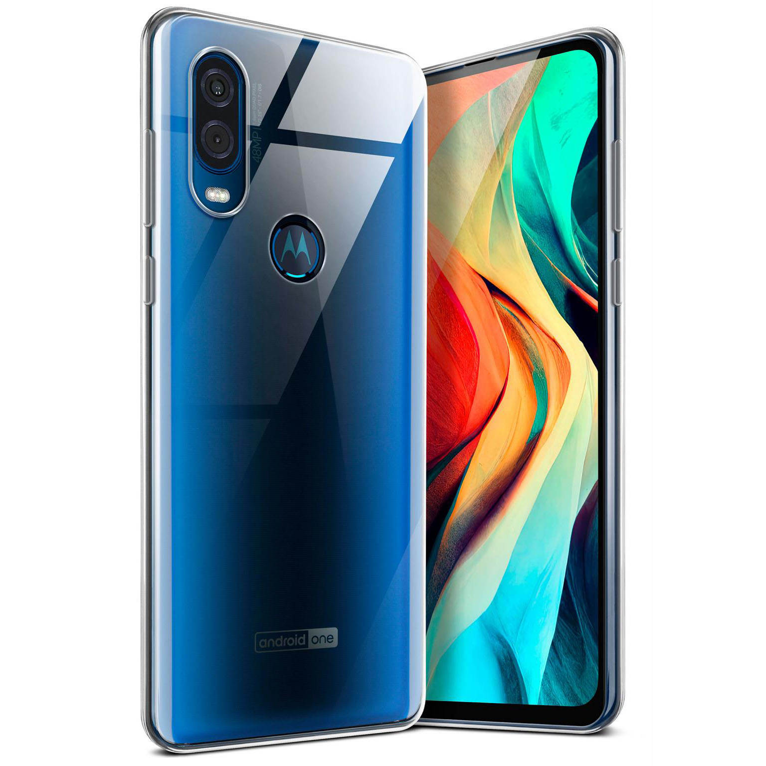 moex Aero Case Motorola One Vision durchsichtig aus Silikon – undefined