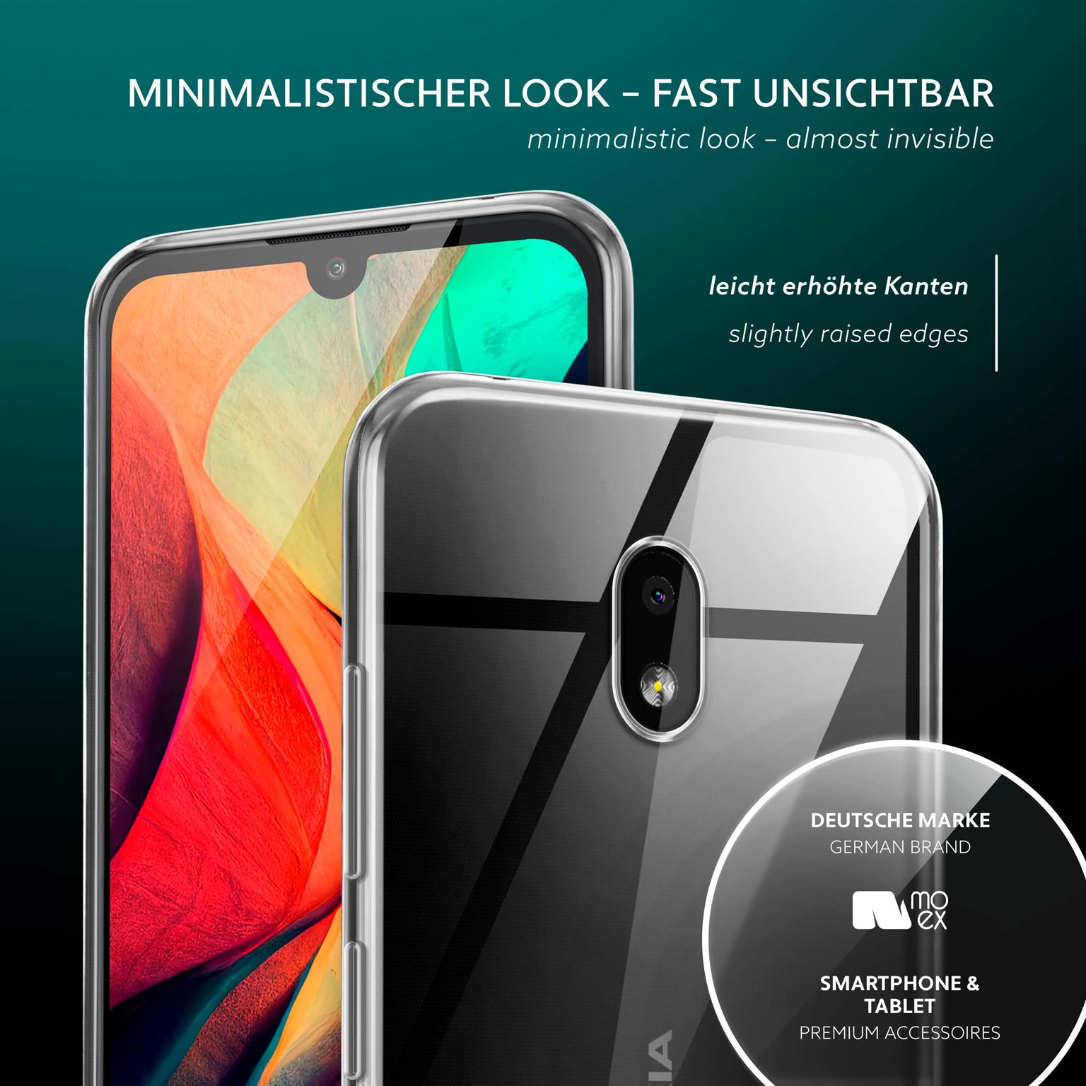 moex Aero Case Nokia 2.2 durchsichtig aus Silikon – Weiteres Produktbild 4 moex Aero Case Nokia 2.2 durchsichtig aus Silikon – Weiteres Produktbild 4
