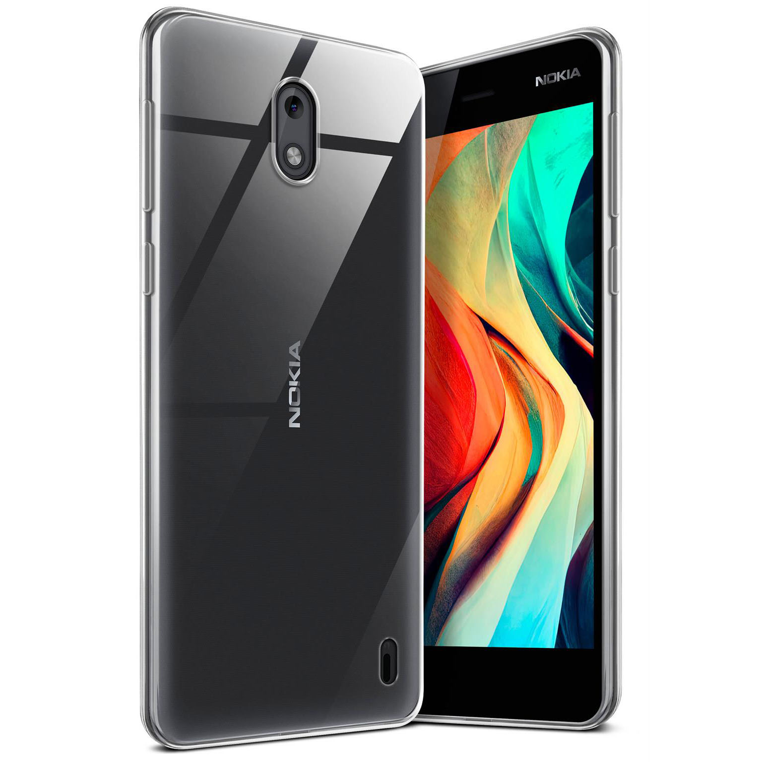 moex Aero Case Nokia 2 durchsichtig aus Silikon – Crystal-Clear