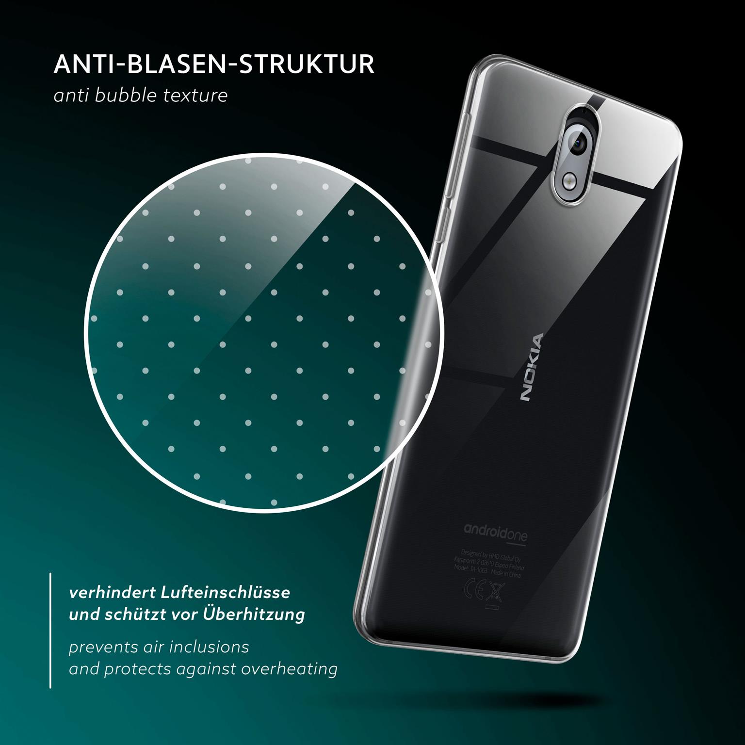 moex Aero Case Nokia 3.1 durchsichtig aus Silikon – Weiteres Produktbild 6 moex Aero Case Nokia 3.1 durchsichtig aus Silikon – Weiteres Produktbild 6
