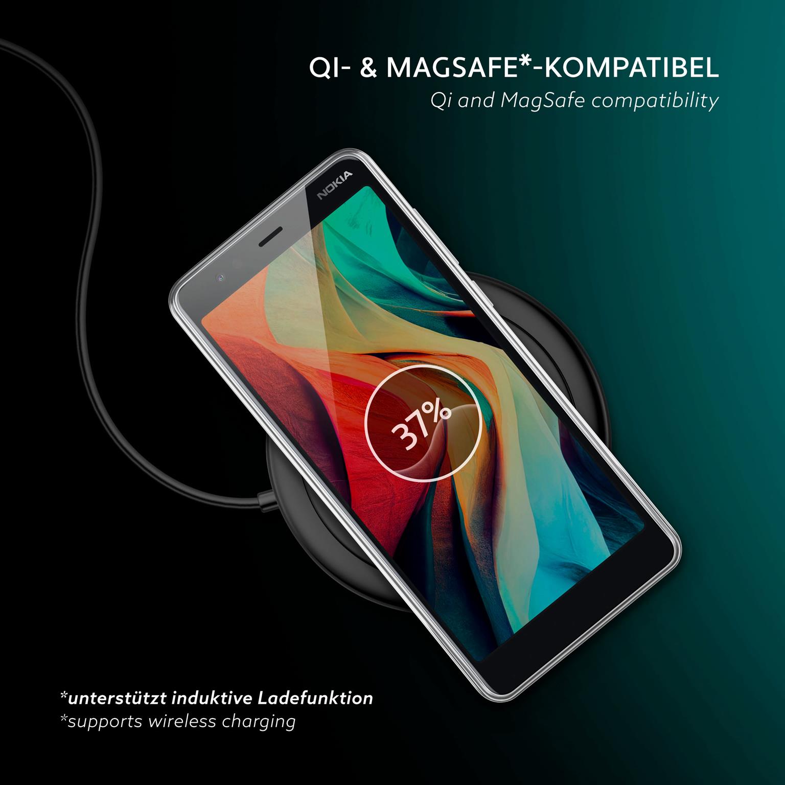 moex Aero Case Nokia 3.1 durchsichtig aus Silikon – Weiteres Produktbild 6