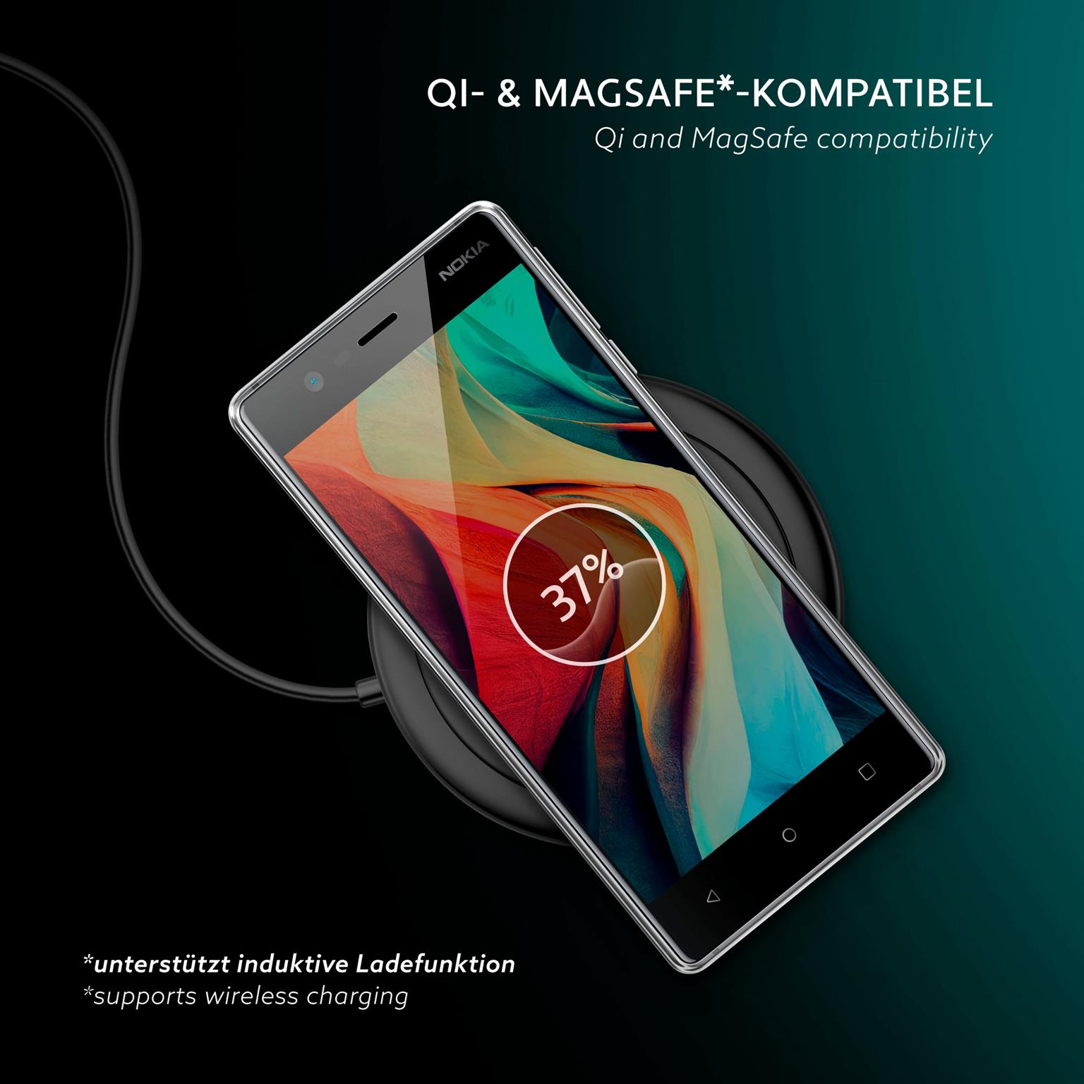 moex Aero Case Nokia 3 durchsichtig aus Silikon – Weiteres Produktbild 6