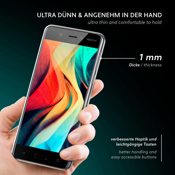 moex Aero Case Nokia 5 durchsichtig aus Silikon – Weiteres Produktbild 2