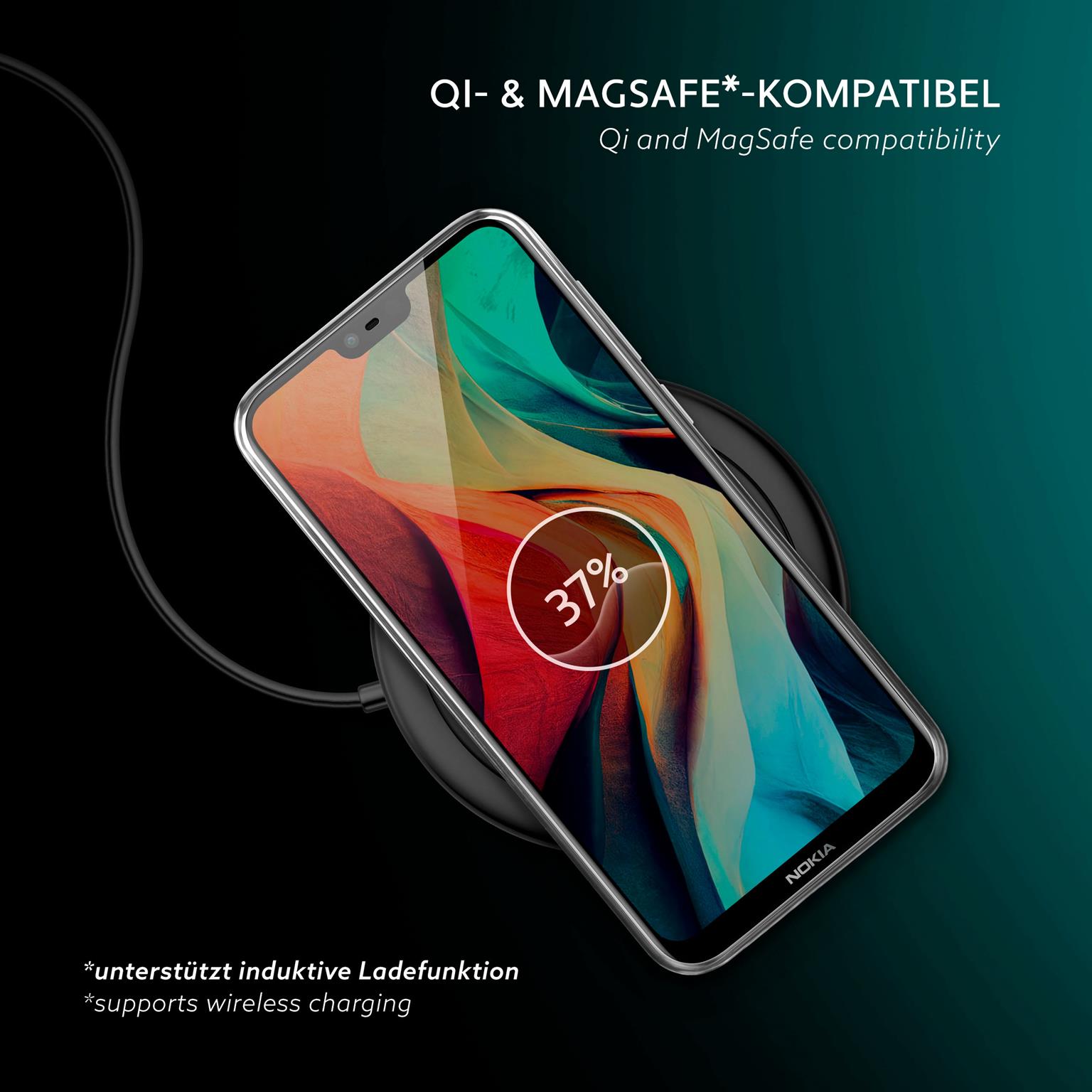 moex Aero Case Nokia 6.1 Plus durchsichtig aus Silikon – Weiteres Produktbild 7