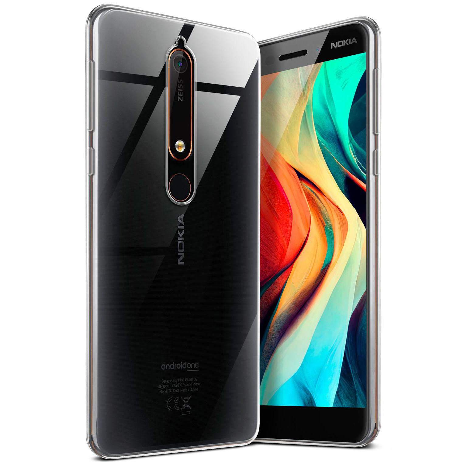 moex Aero Case Nokia 6.1 durchsichtig aus Silikon – undefined