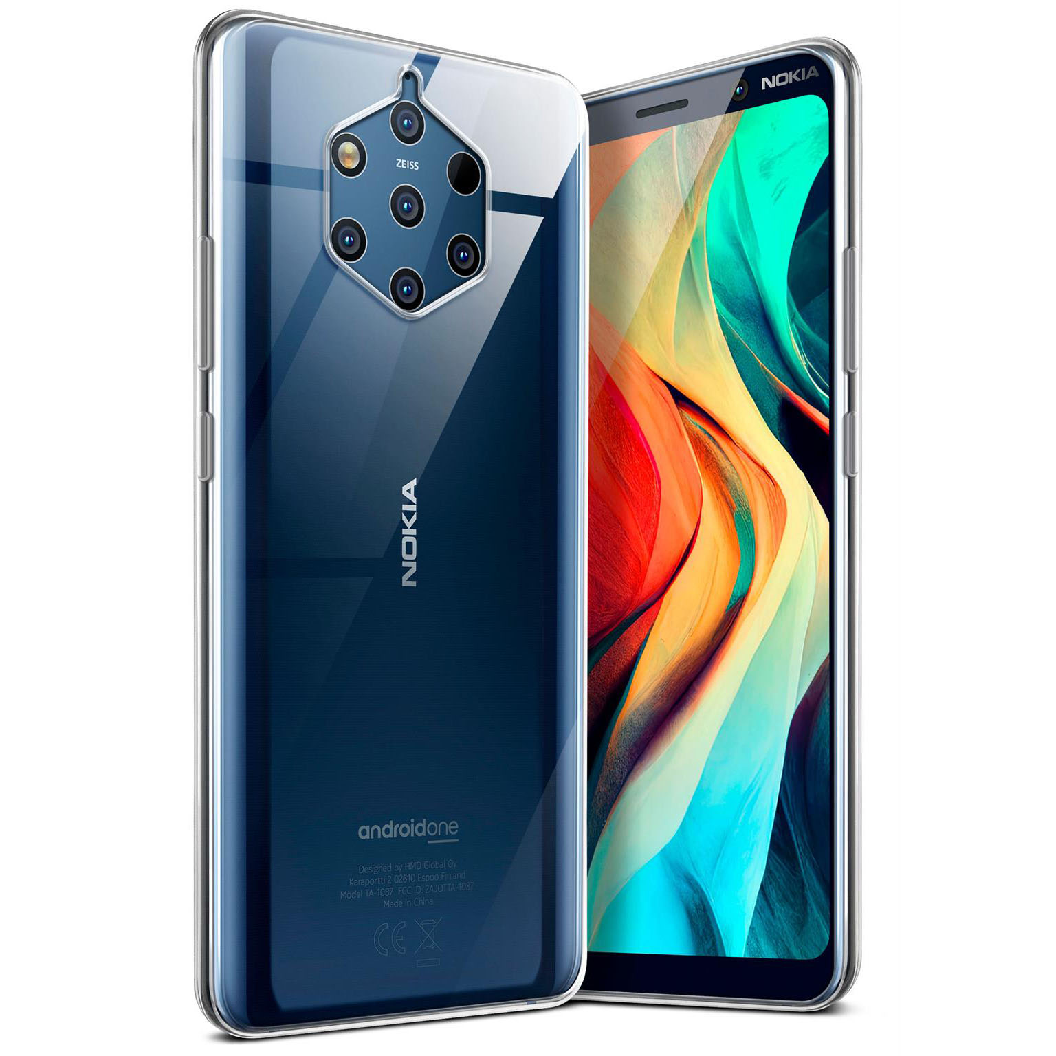 moex Aero Case Nokia 9 PureView durchsichtig aus Silikon – undefined
